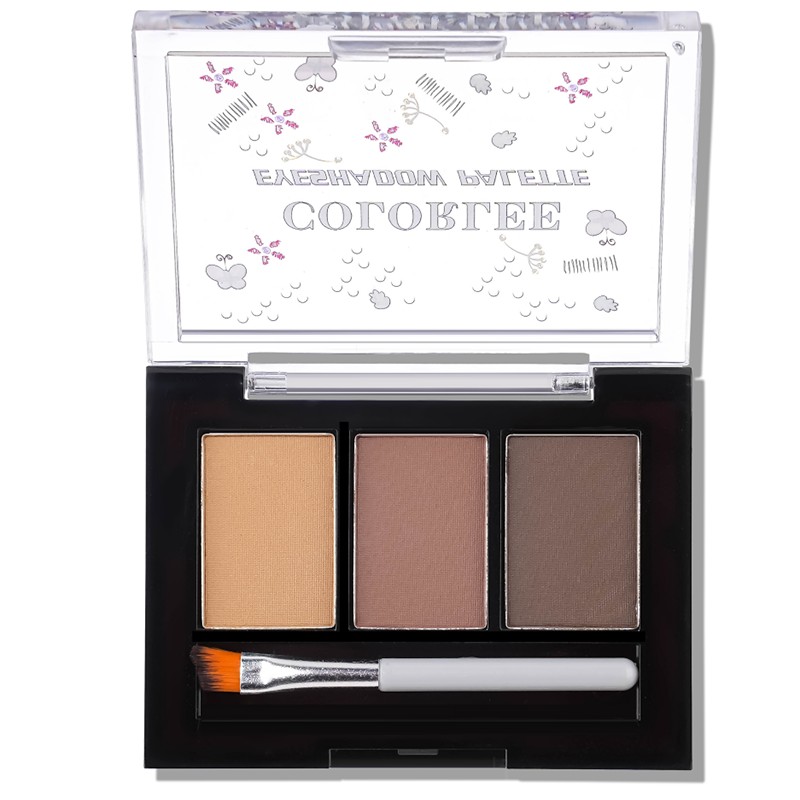 Compacto de cejas de 3 colores